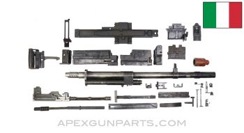 Breda M37 LMG Parts Kit, w/ Intact Barrel and Cut Receiver Pieces, 8X57mm *Good* 