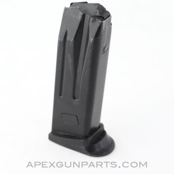 H&K USP Compact Magazine, 10rd, With Finger Extension Floor Plate, Steel, 9mm *Good*