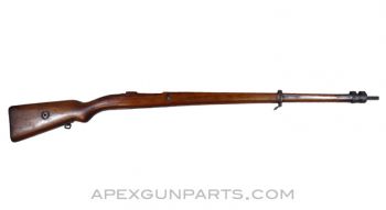 1912 Mauser Long Stock, 43.75", 1.25" Bayonet Lug, Large Ring, *Good*