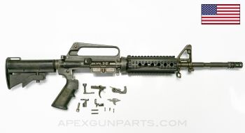 Colt Model 720 XM4 Carbine Parts Set, 14.5" Barrel, Carbine 2-Position Stock, Polymer Picatinny Rail Handguards,  F/A 1/7, 5.56X45 NATO *Good*
