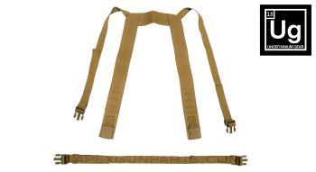 Low Profile H-Harness Kit - Coyote - *New* by Unobtainium Gear